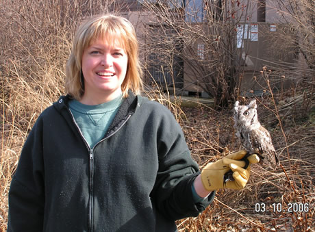 Karen B with Otis